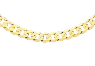 9ct Yellow Gold Curb Chain 24"